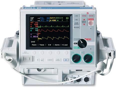Zoll M Series CCT Defibrillator - 12 Lead BiPhasic