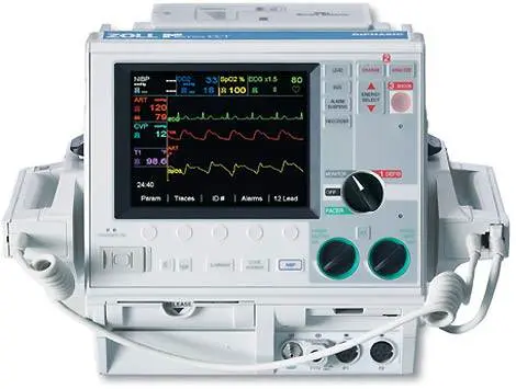 Zoll M Series CCT Defibrillator - 12 Lead BiPhasic